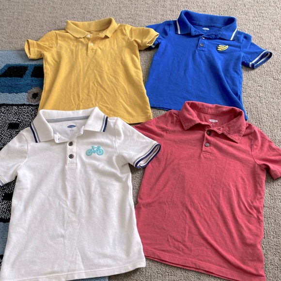 Old Navy Shirts & Tops Little Boys Polo Shirts Bundle 4t Poshmark